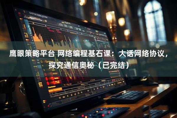 鹰眼策略平台 网络编程基石课：大话网络协议，探究通信奥秘（已完结）