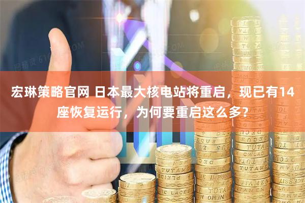 宏琳策略官网 日本最大核电站将重启，现已有14座恢复运行，为何要重启这么多？