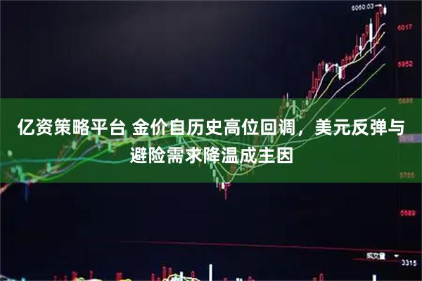 亿资策略平台 金价自历史高位回调，美元反弹与避险需求降温成主因